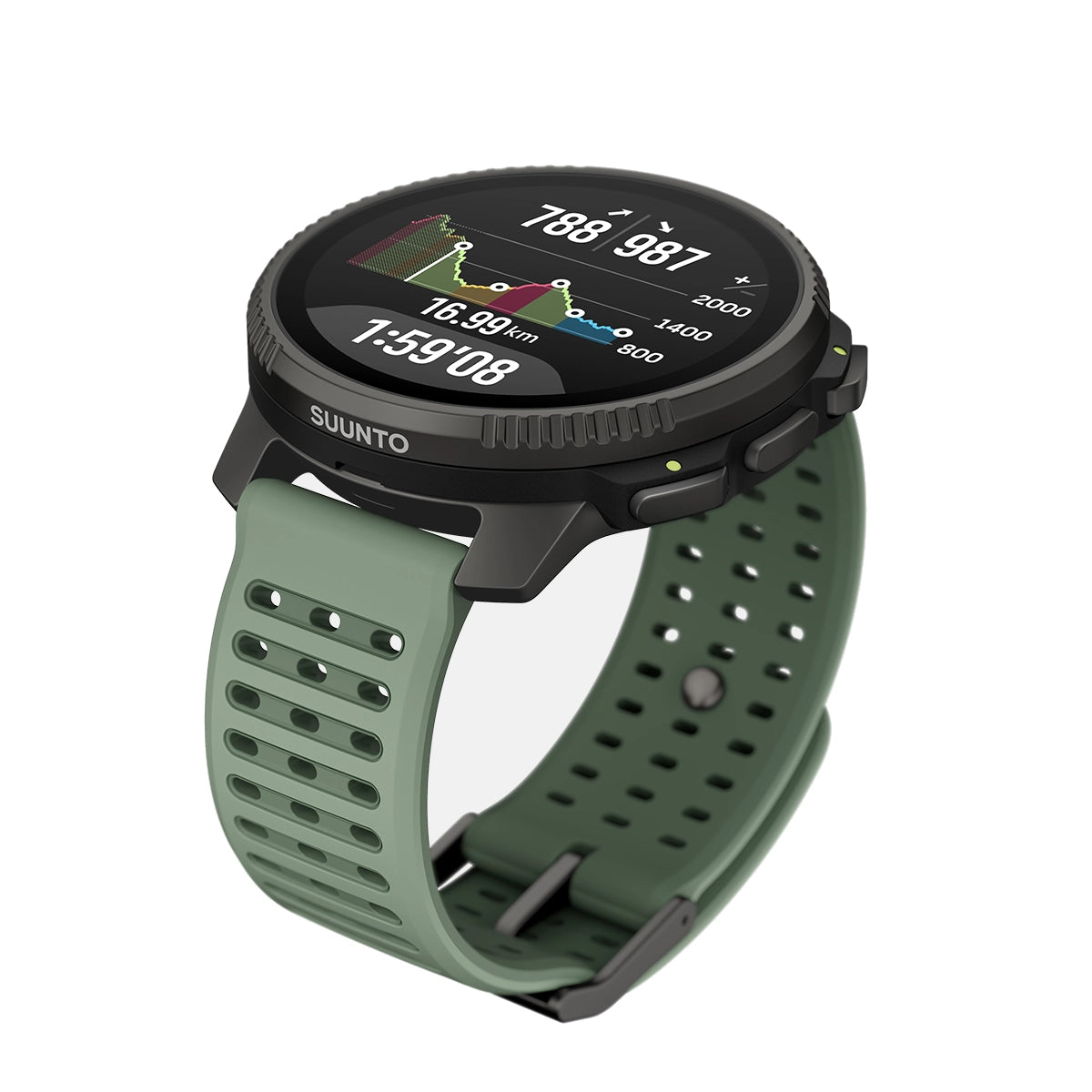 Suunto Vertical 2 - zegarek sportowy, Titanium Sage