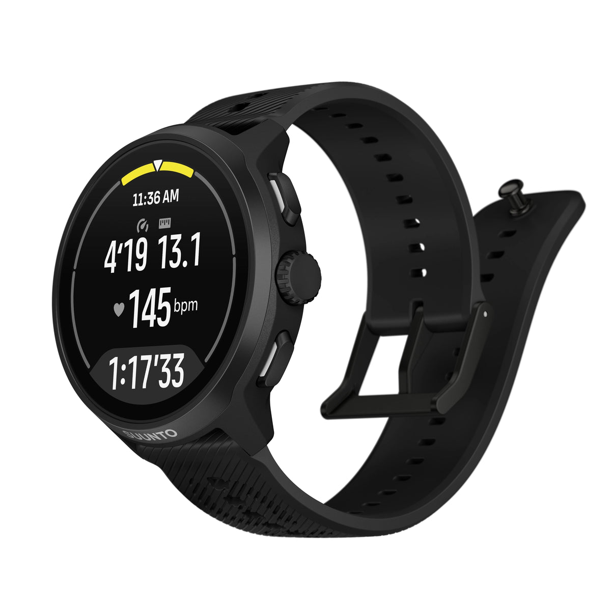 Suunto Run 2 - zegarek biegowy, 4 GB, All Black