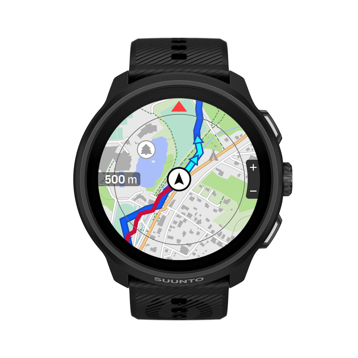 Suunto Run 2 - zegarek biegowy, 4 GB, All Black