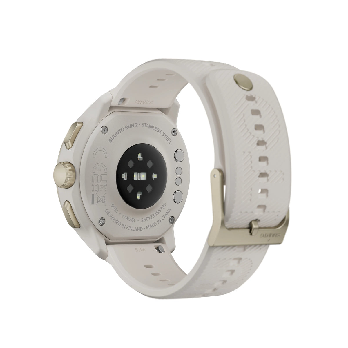 Suunto Run 2 - zegarek biegowy, 4 GB, Feather Gold