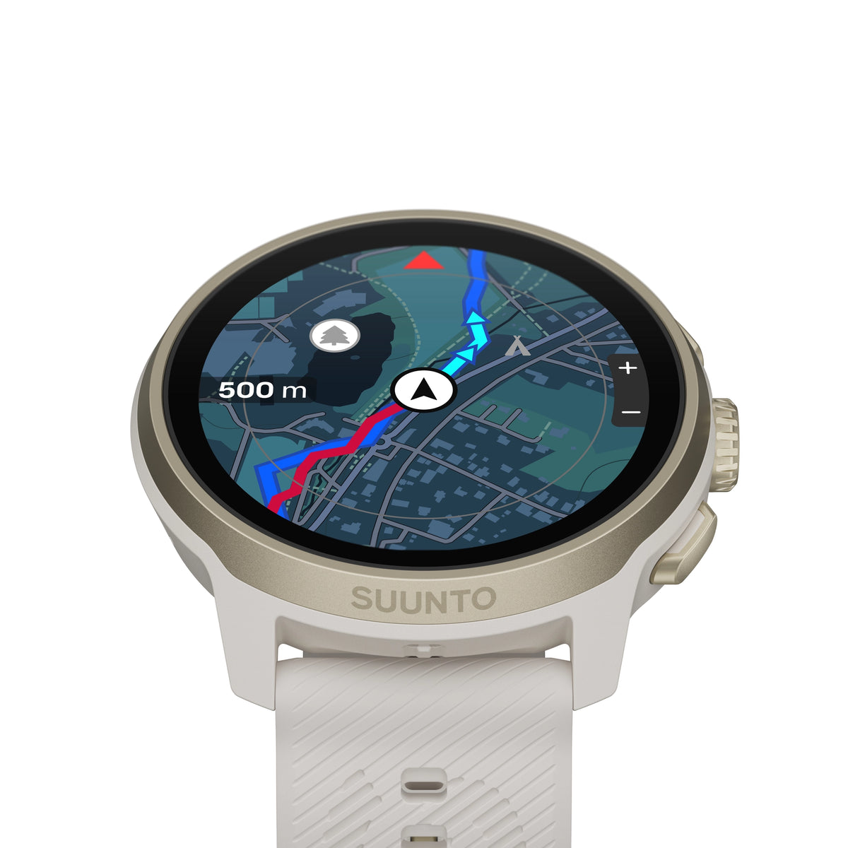 Suunto Run 2 - zegarek biegowy, 4 GB, Feather Gold