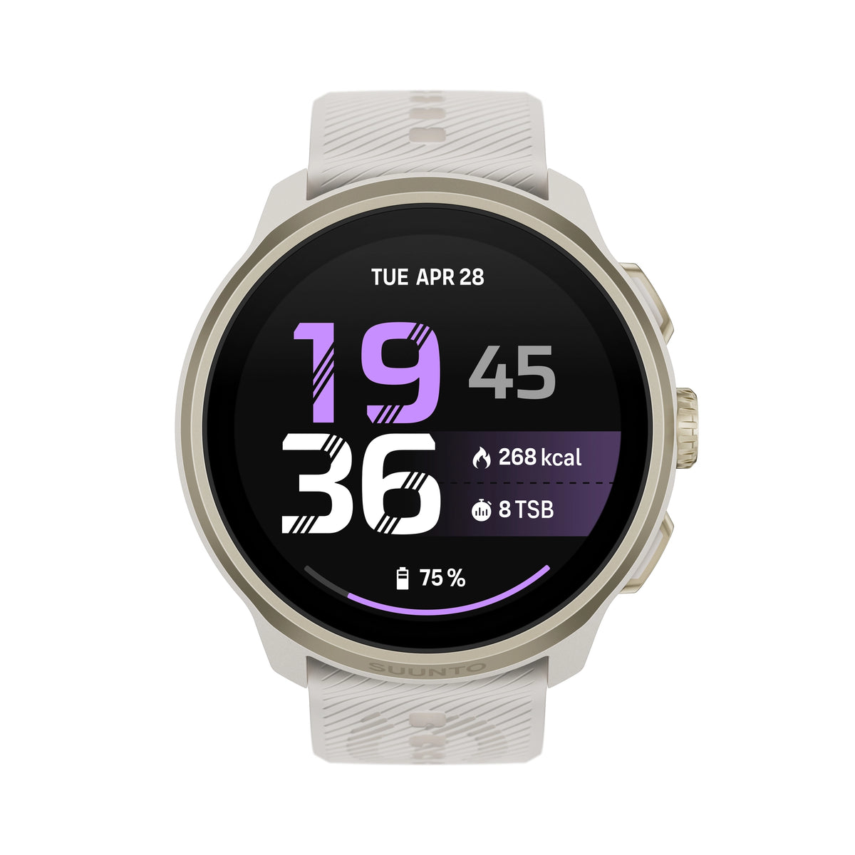 Suunto Run 2 - zegarek biegowy, 4 GB, Feather Gold