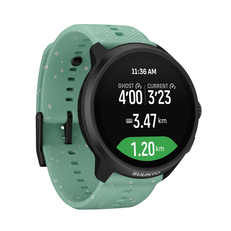 Suunto Run 2 - zegarek biegowy, 4 GB, Aloe Green