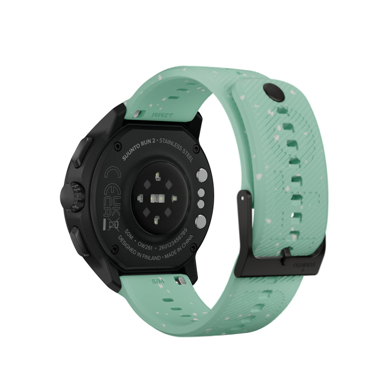 Suunto Run 2 - zegarek biegowy, 4 GB, Aloe Green