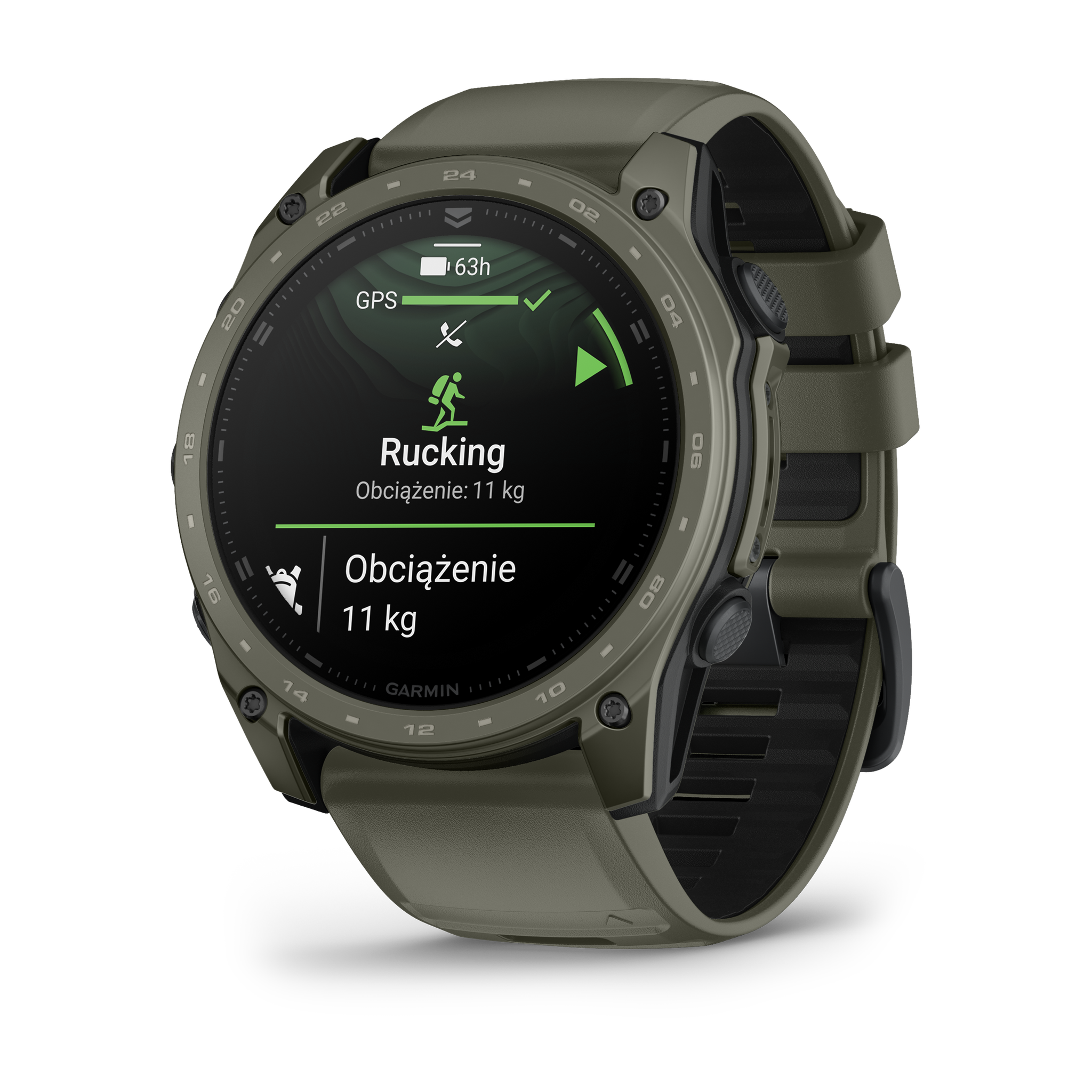 Garmin tactix 8 – 51 mm, AMOLED, Cerakote Olive Drab