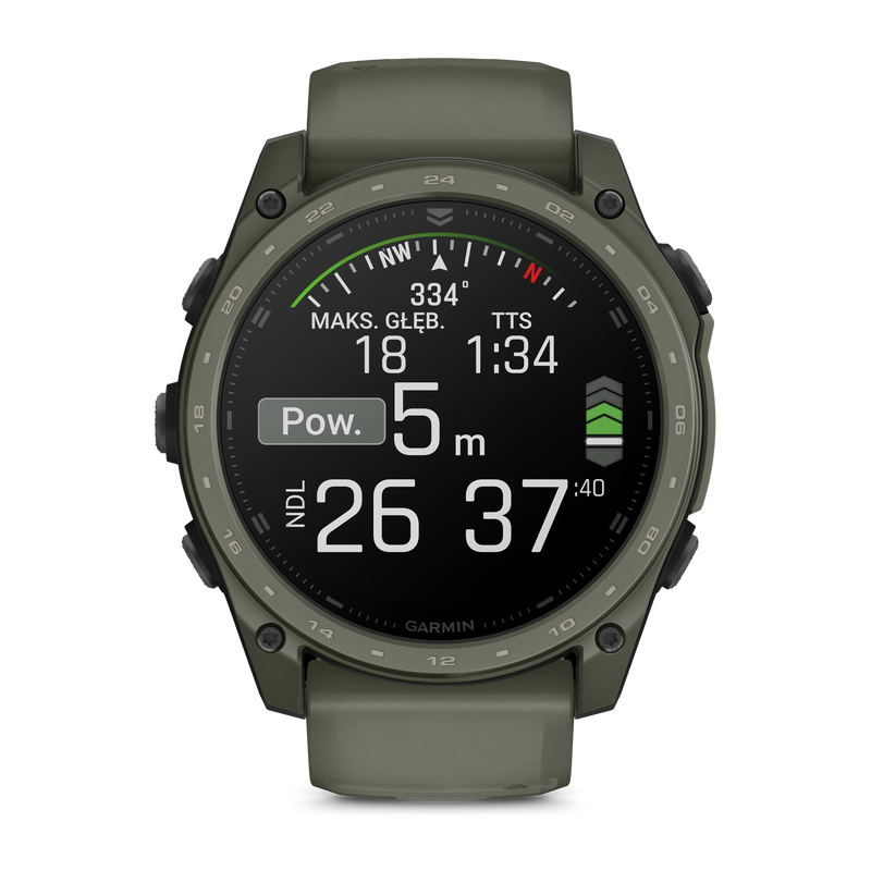 Garmin tactix 8 – 51 mm, AMOLED, Cerakote Olive Drab