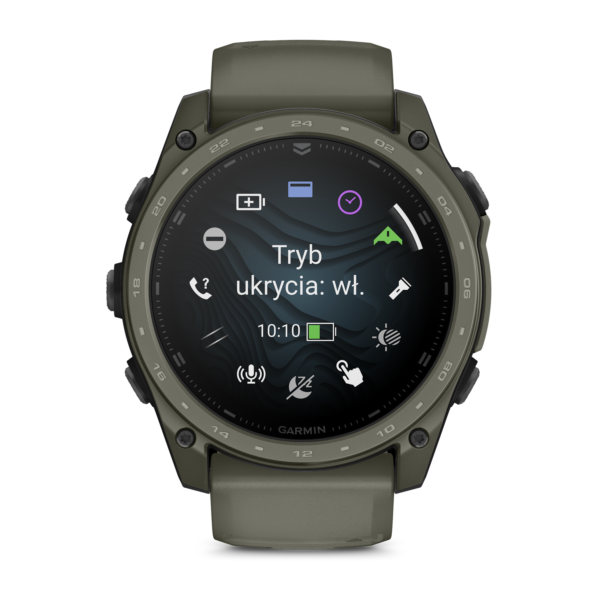 Garmin tactix 8 – 51 mm, AMOLED, Cerakote Olive Drab