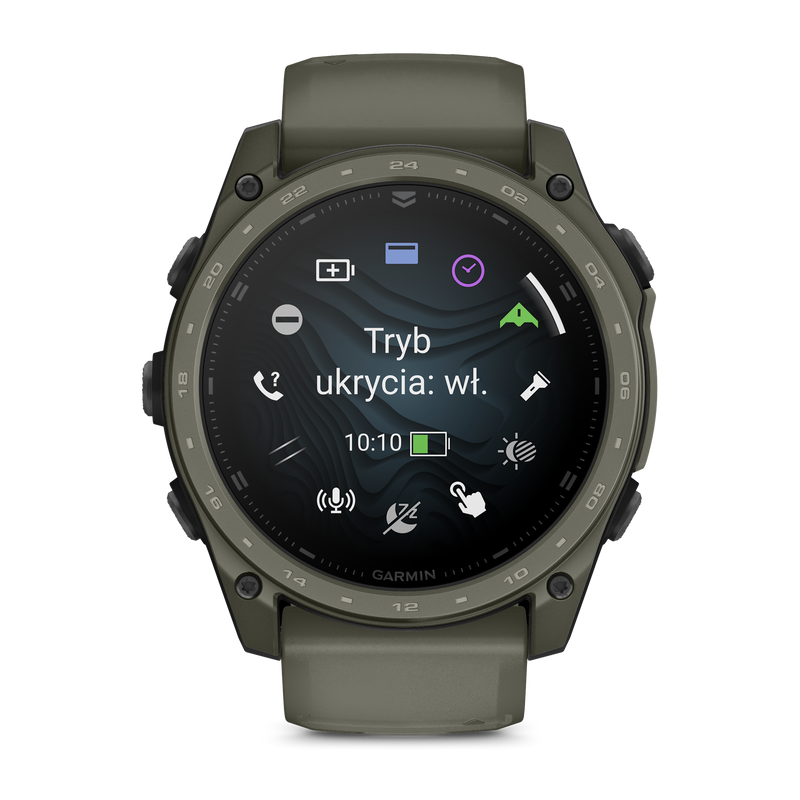 Garmin tactix 8 – 51 mm, AMOLED, Cerakote Olive Drab