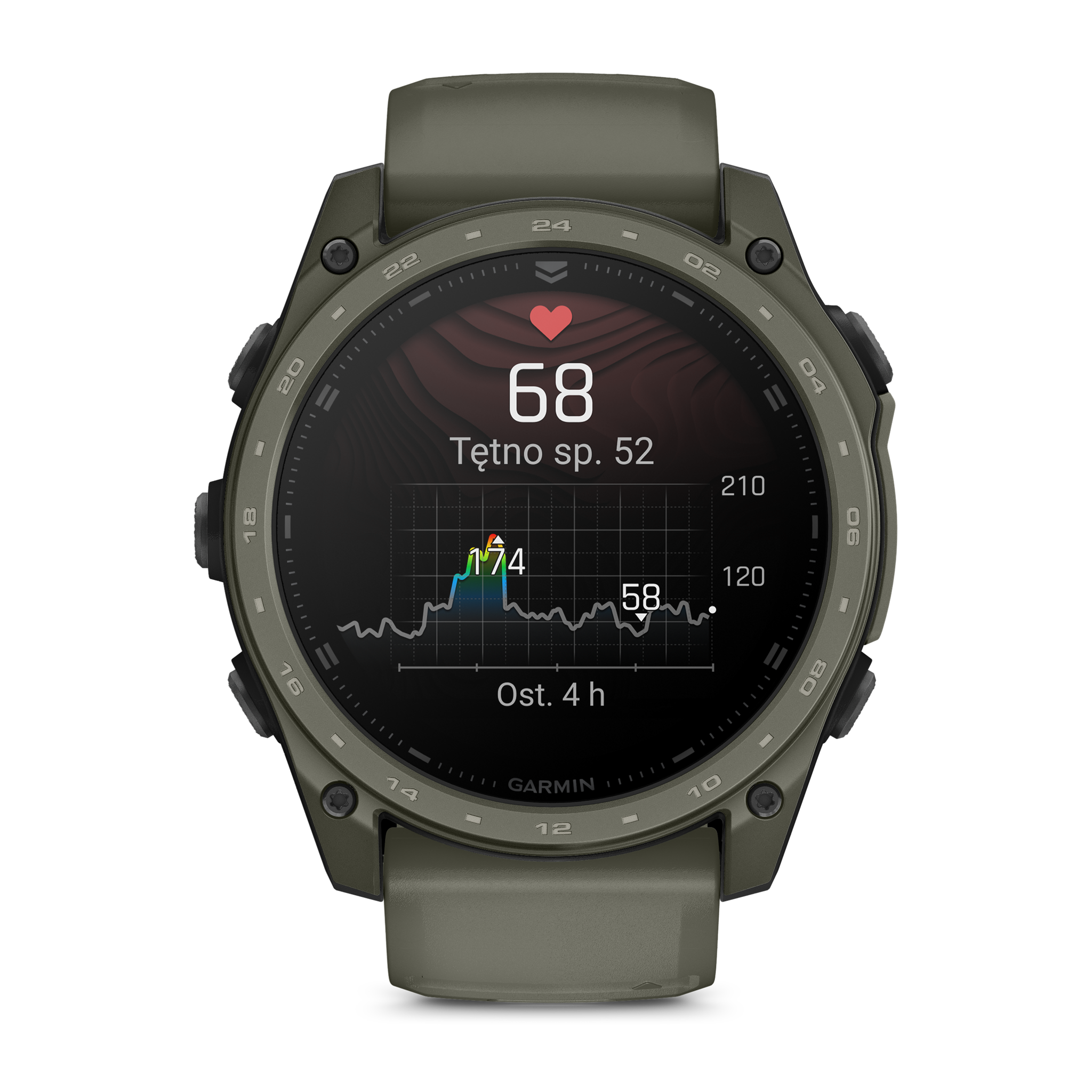 Garmin tactix 8 – 51 mm, AMOLED, Cerakote Olive Drab