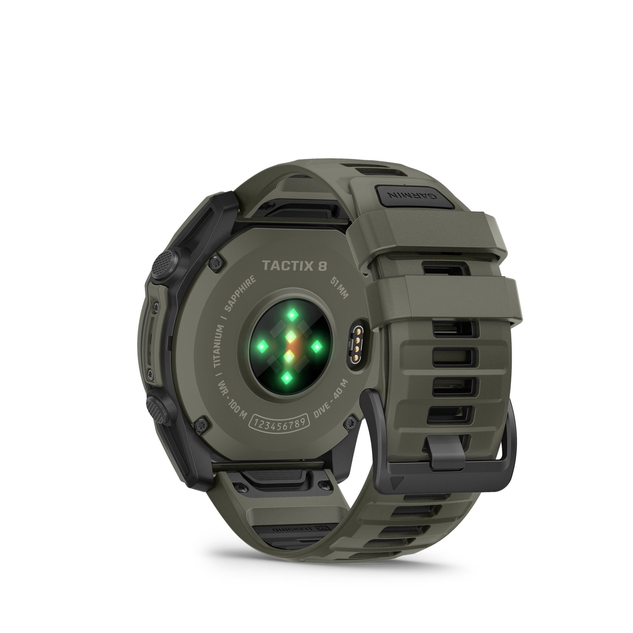 Garmin tactix 8 – 51 mm, AMOLED, Cerakote Olive Drab