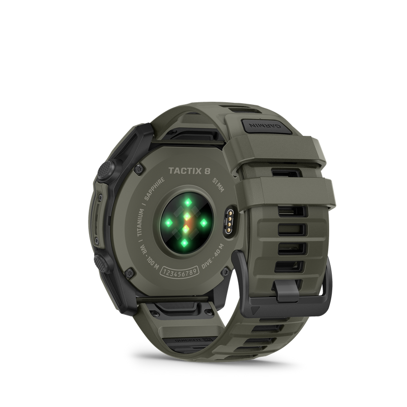 Garmin tactix 8 – 51 mm, AMOLED, Cerakote Olive Drab