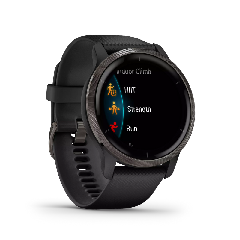 Garmin Venu® 2 zegarek sportowy męski wodoszczelny - czarny