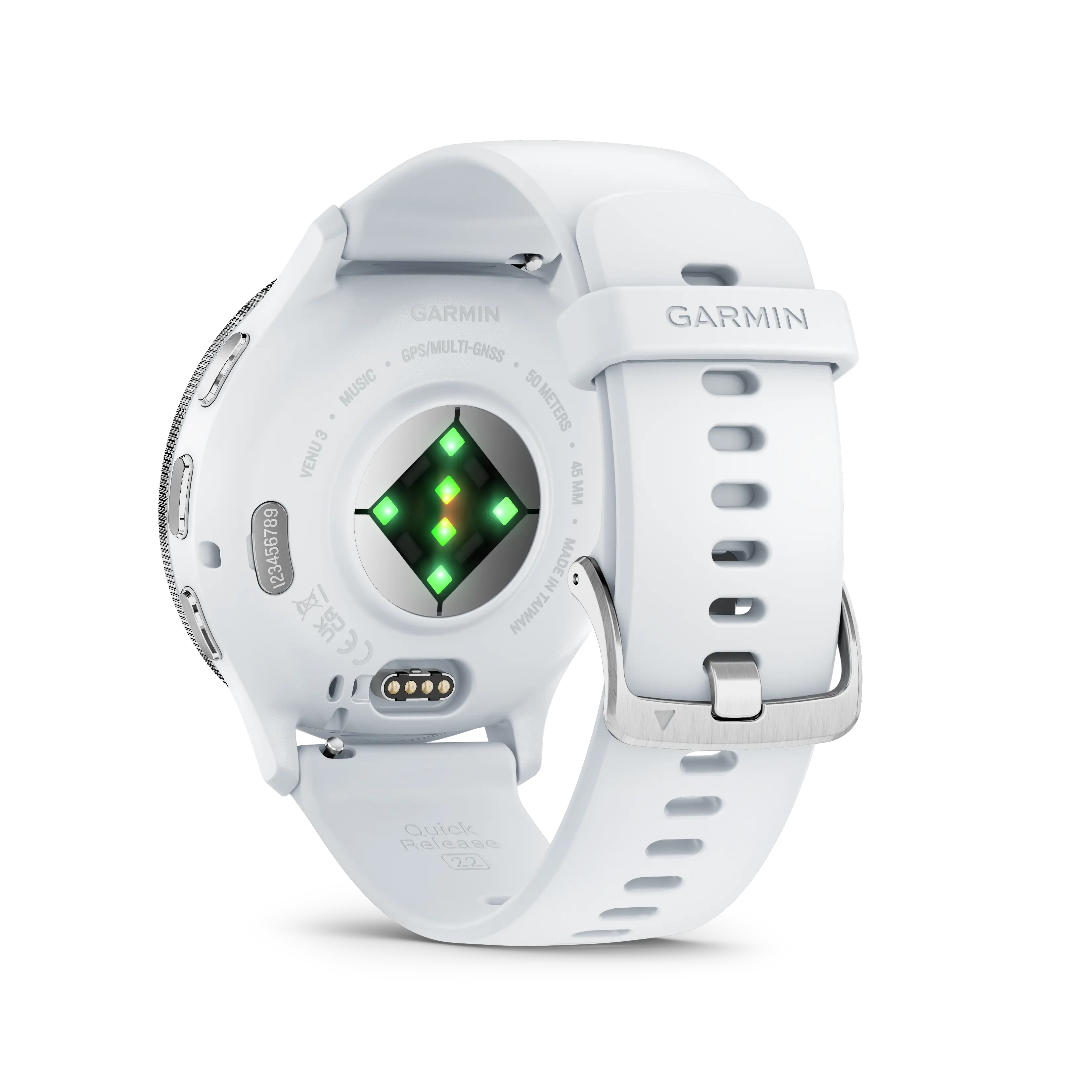 Garmin Venu 3 (45 mm) zegarek sportowy GPS - biały