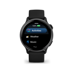 Garmin Vivoactive 6 Slate z paskiem w kolorze Black