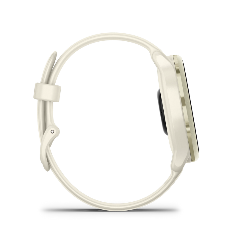 Garmin Vivoactive 6 Lunar gold z paskiem w kolorze Bone