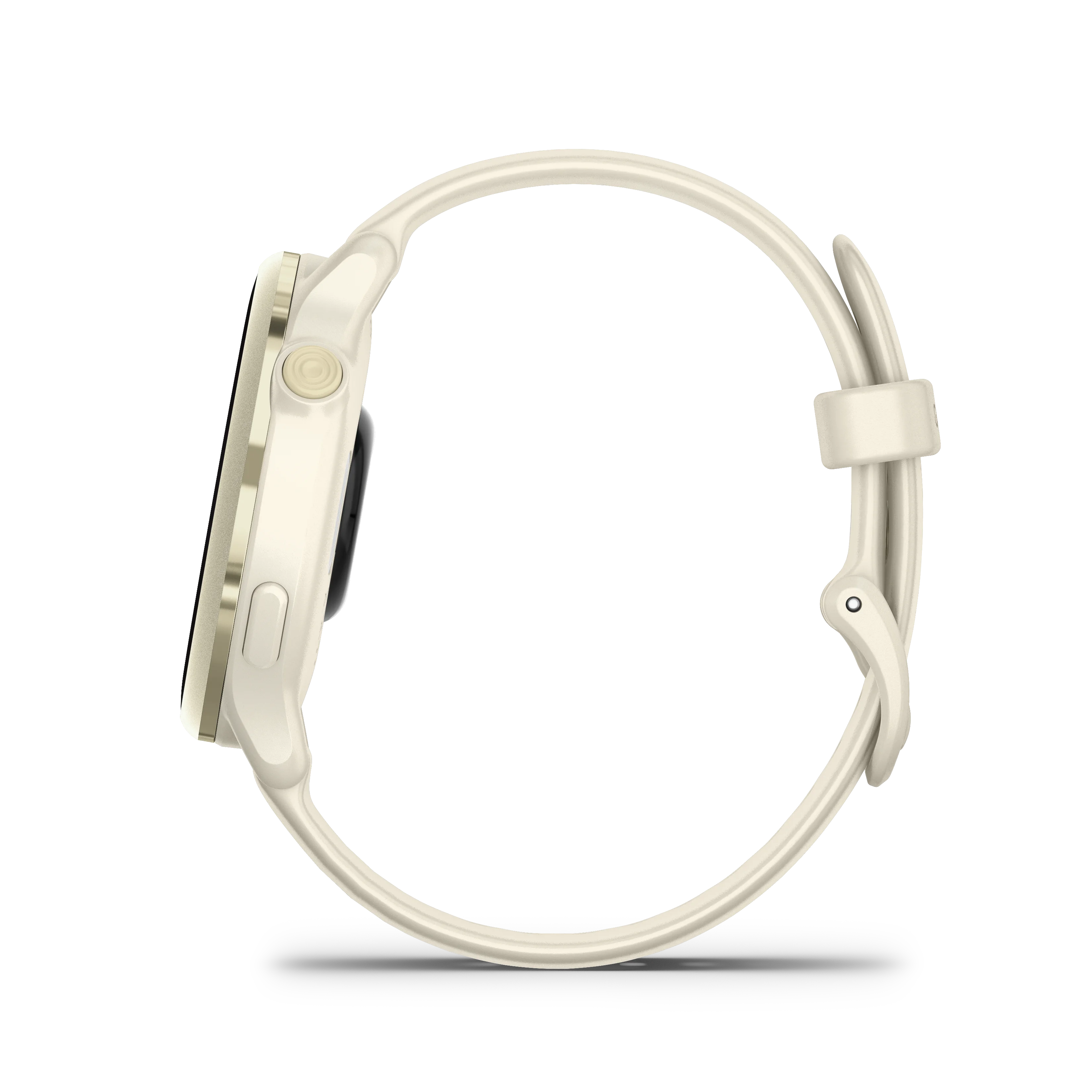 Garmin Vivoactive 6 Lunar gold z paskiem w kolorze Bone
