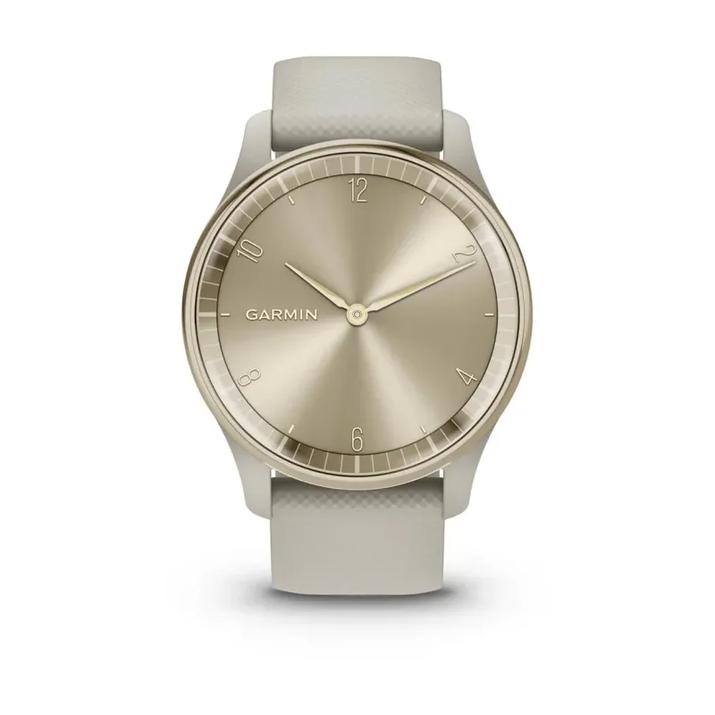 Garmin Vívomove® Trend - kremowo-złoty