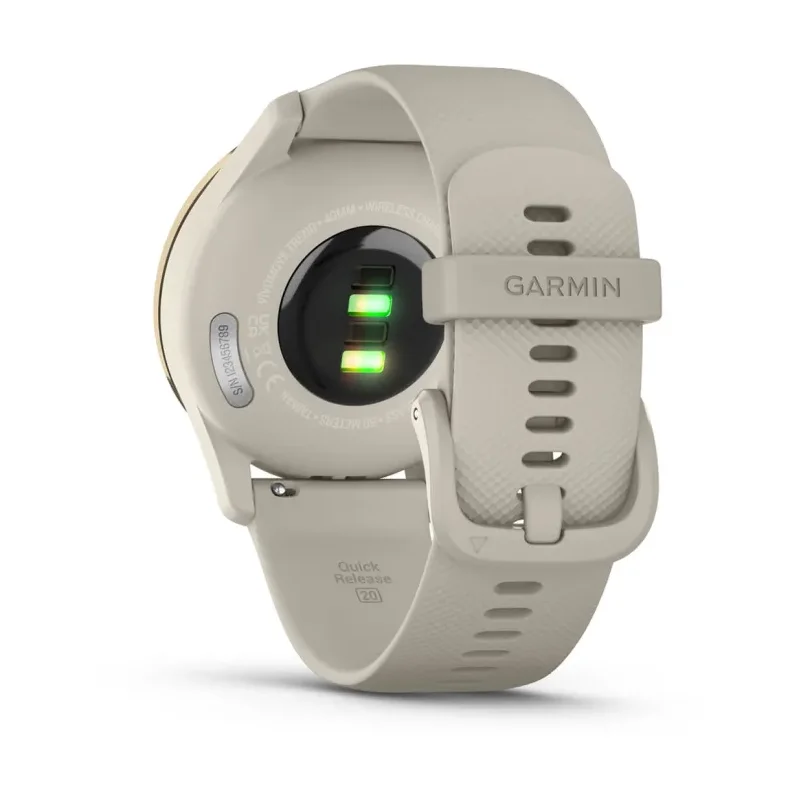 Garmin Vívomove® Trend - kremowo-złoty