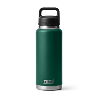 YETI Rambler - Butelka termiczna 1 l z nakrętką Chug, Black Forest Green