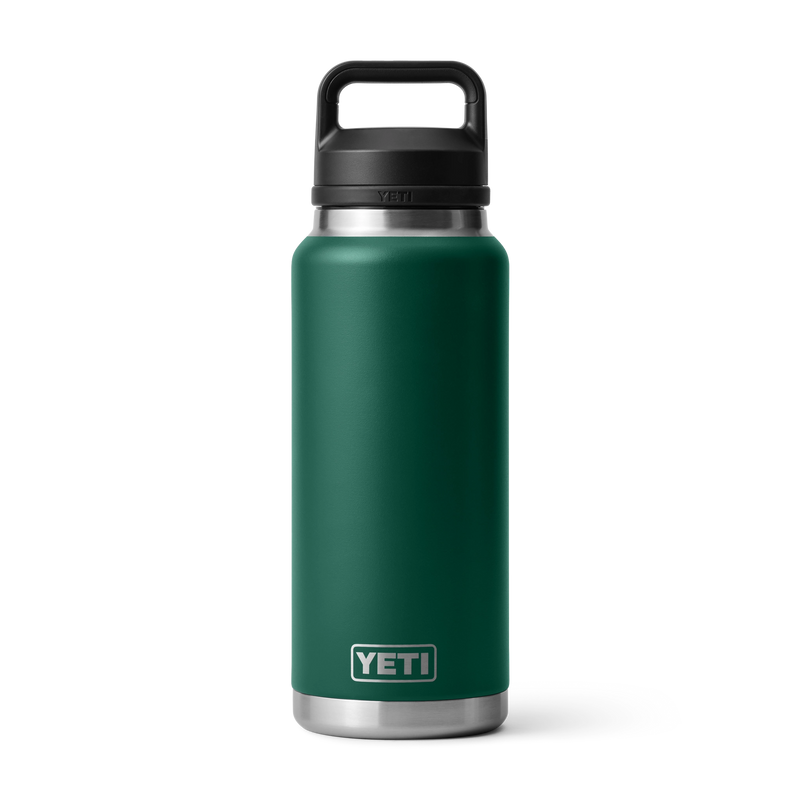 YETI Rambler - Butelka termiczna 1 l z nakrętką Chug, Black Forest Green
