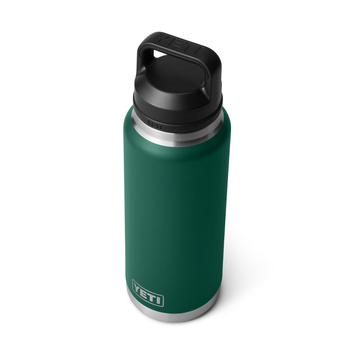 YETI Rambler - Butelka termiczna 1 l z nakrętką Chug, Black Forest Green