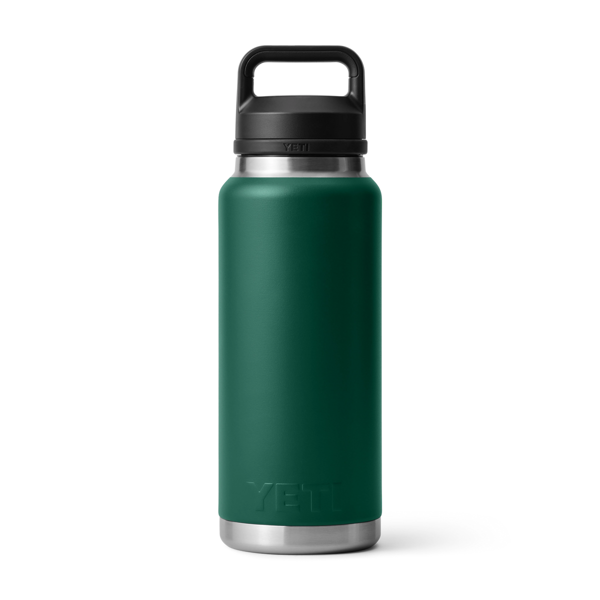 YETI Rambler - Butelka termiczna 1 l z nakrętką Chug, Black Forest Green