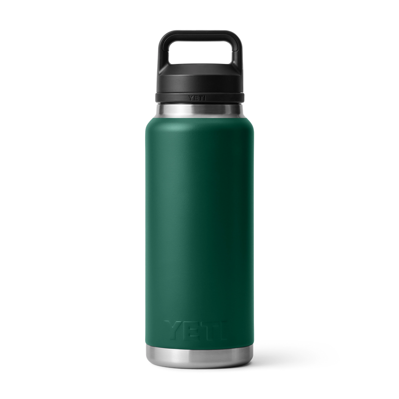 YETI Rambler - Butelka termiczna 1 l z nakrętką Chug, Black Forest Green