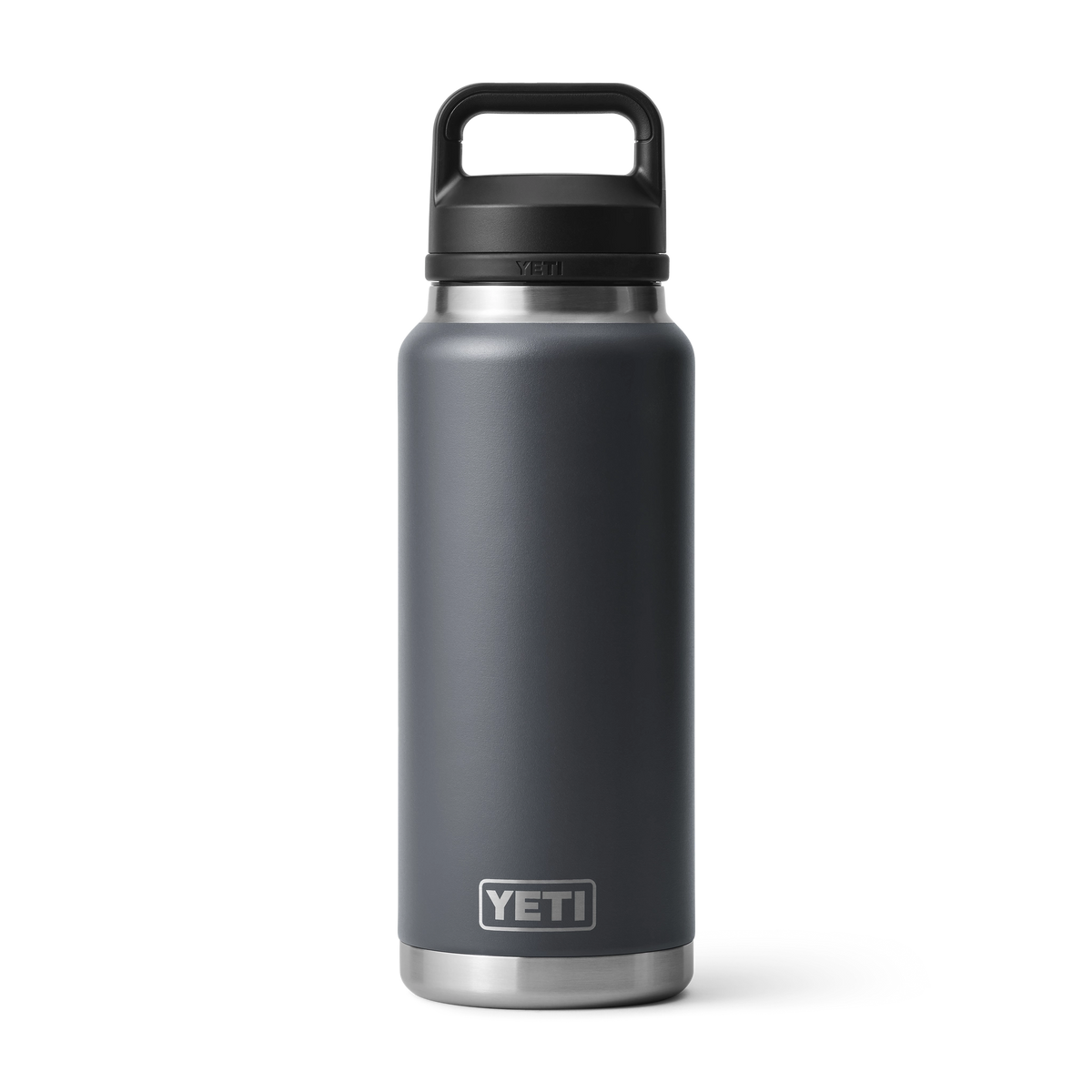 YETI Rambler - Butelka termiczna 1 l z nakrętką Chug, Charcoal