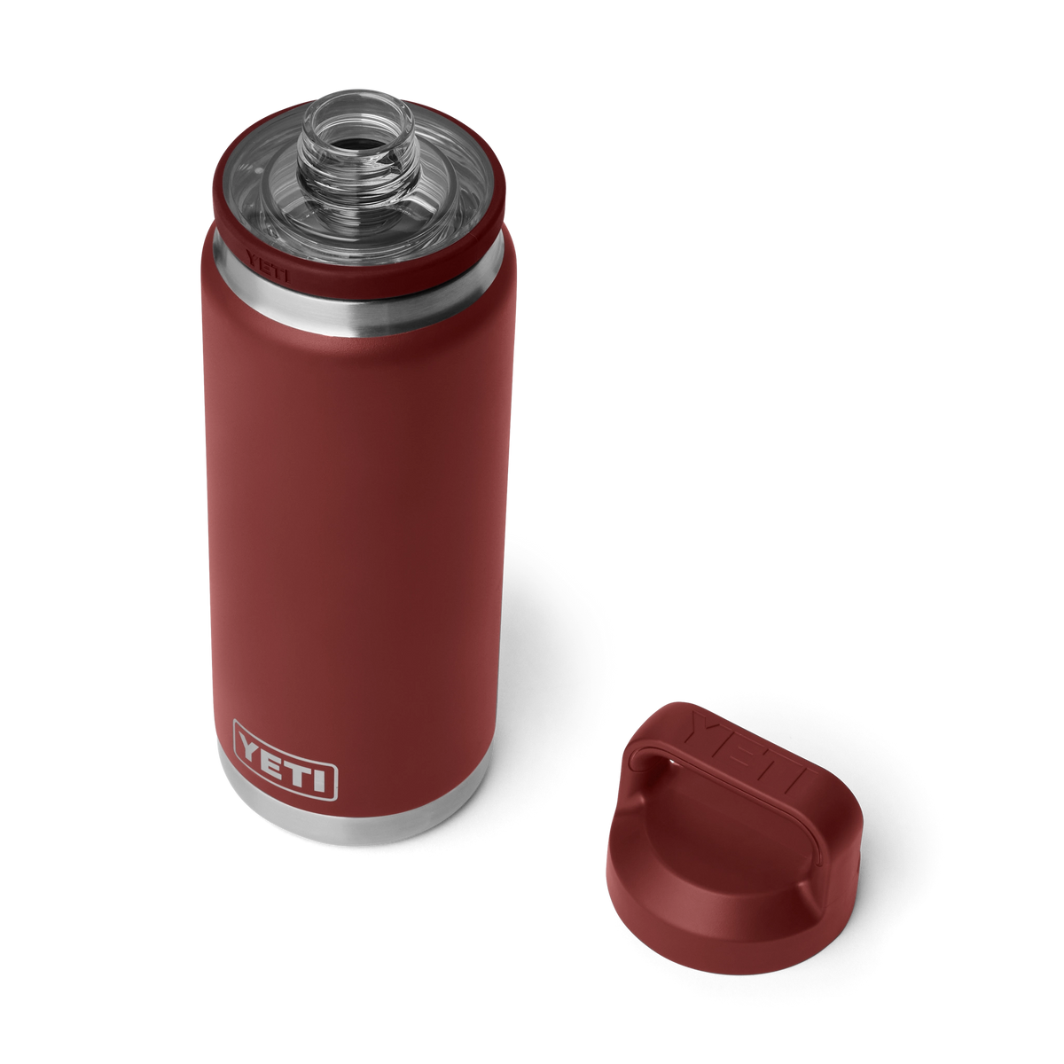 YETI Rambler - Butelka termiczna 769 ml z nakrętką Chug, Stag Red
