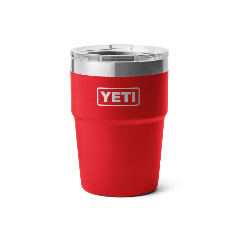 YETI Rambler Stackable Cup - Kubek termiczny 473 ml, Rescue Red