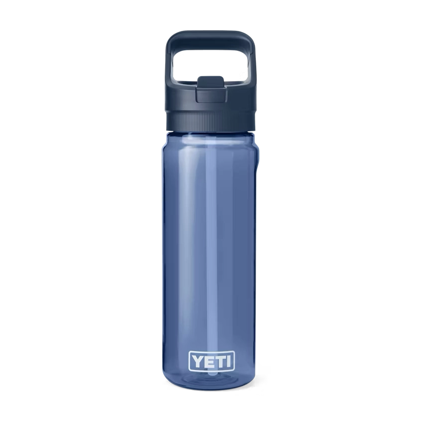 YETI Yonder - Butelka na wodę 750 ml ze słomką, Navy