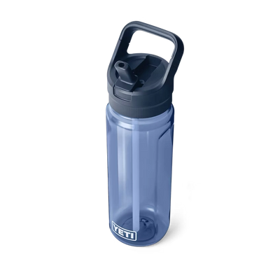YETI Yonder - Butelka na wodę 750 ml ze słomką, Navy