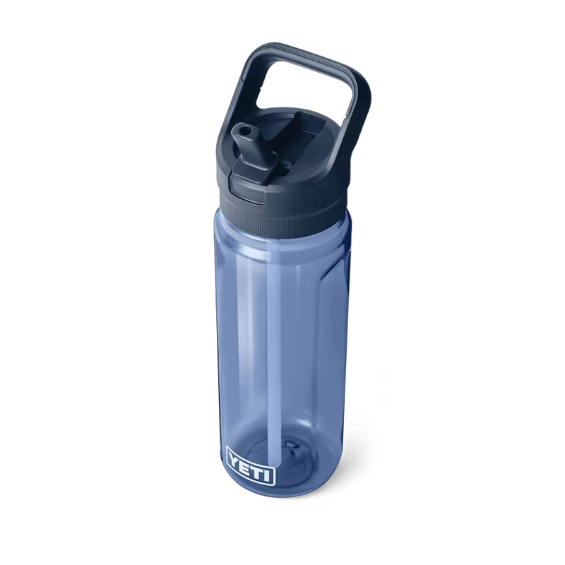 YETI Yonder - Butelka na wodę 750 ml ze słomką, Navy