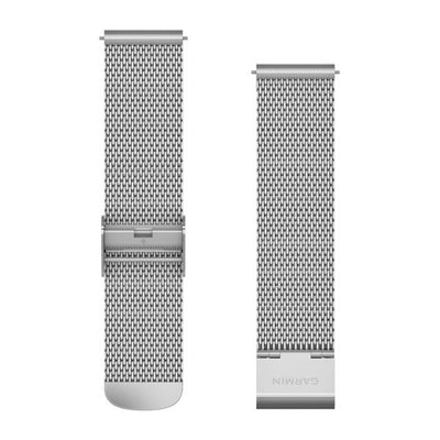 Garmin Pasek z mechanizmem szybkiego odłączania (20 mm) – Bransoleta mediolańska Silver (srebrny)
