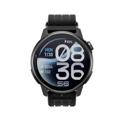 COROS PACE 4 Pro - zegarek sportowy, 48 mm, Czarny z paskiem nylonowym