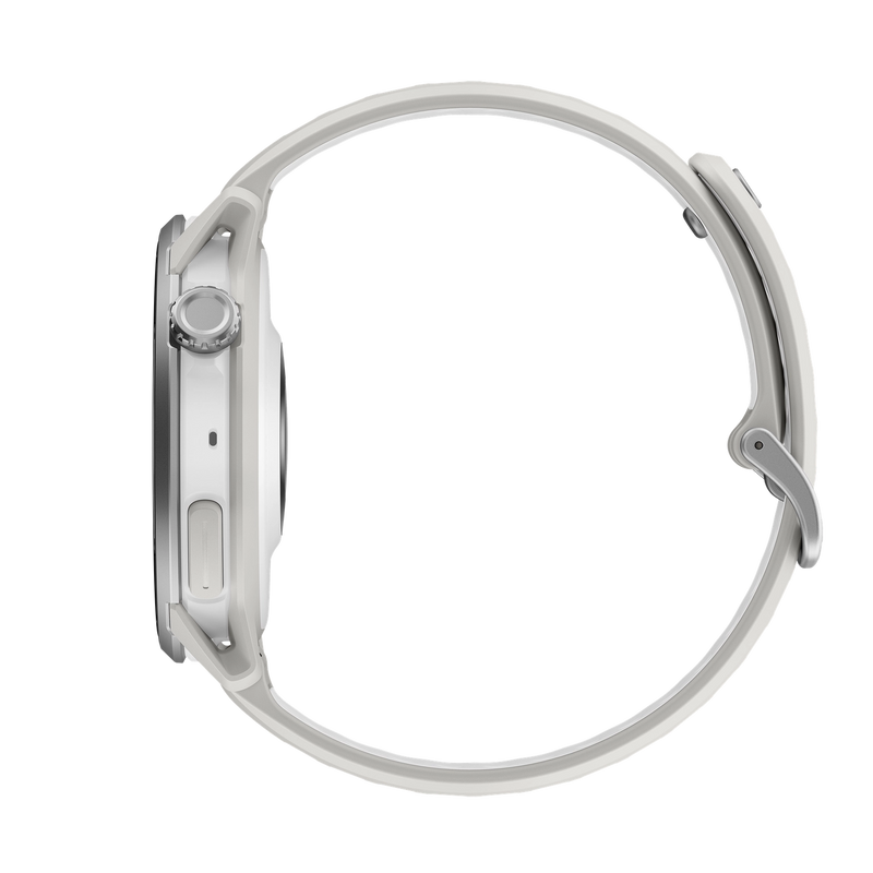 COROS PACE 4 Pro - zegarek sportowy, 48 mm, Biały z paskiem silikonowym