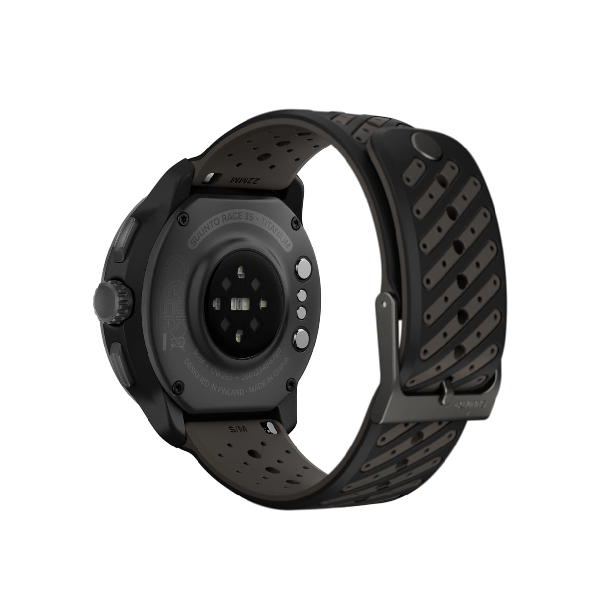 Suunto Race 3S - zegarek sportowy GPS, Titanium Black
