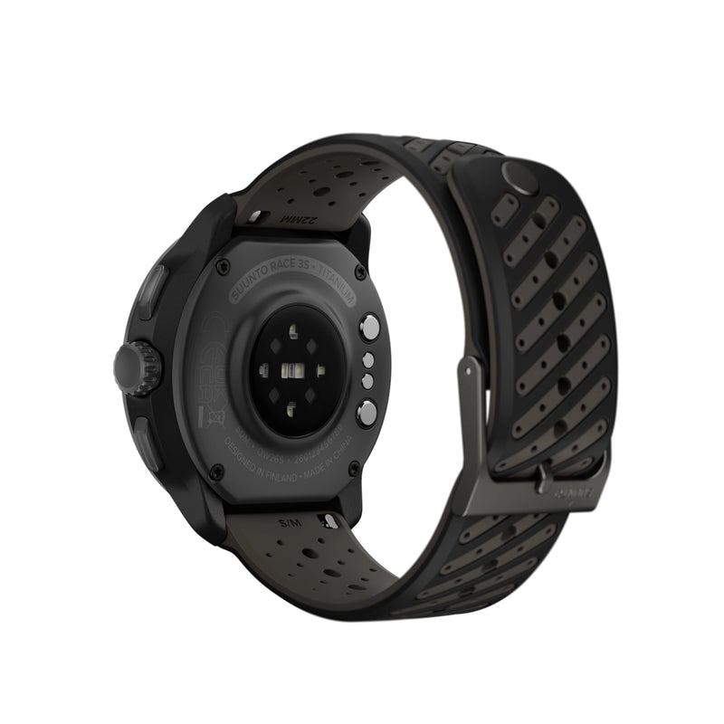 Suunto Race 3S - zegarek sportowy GPS, Titanium Black