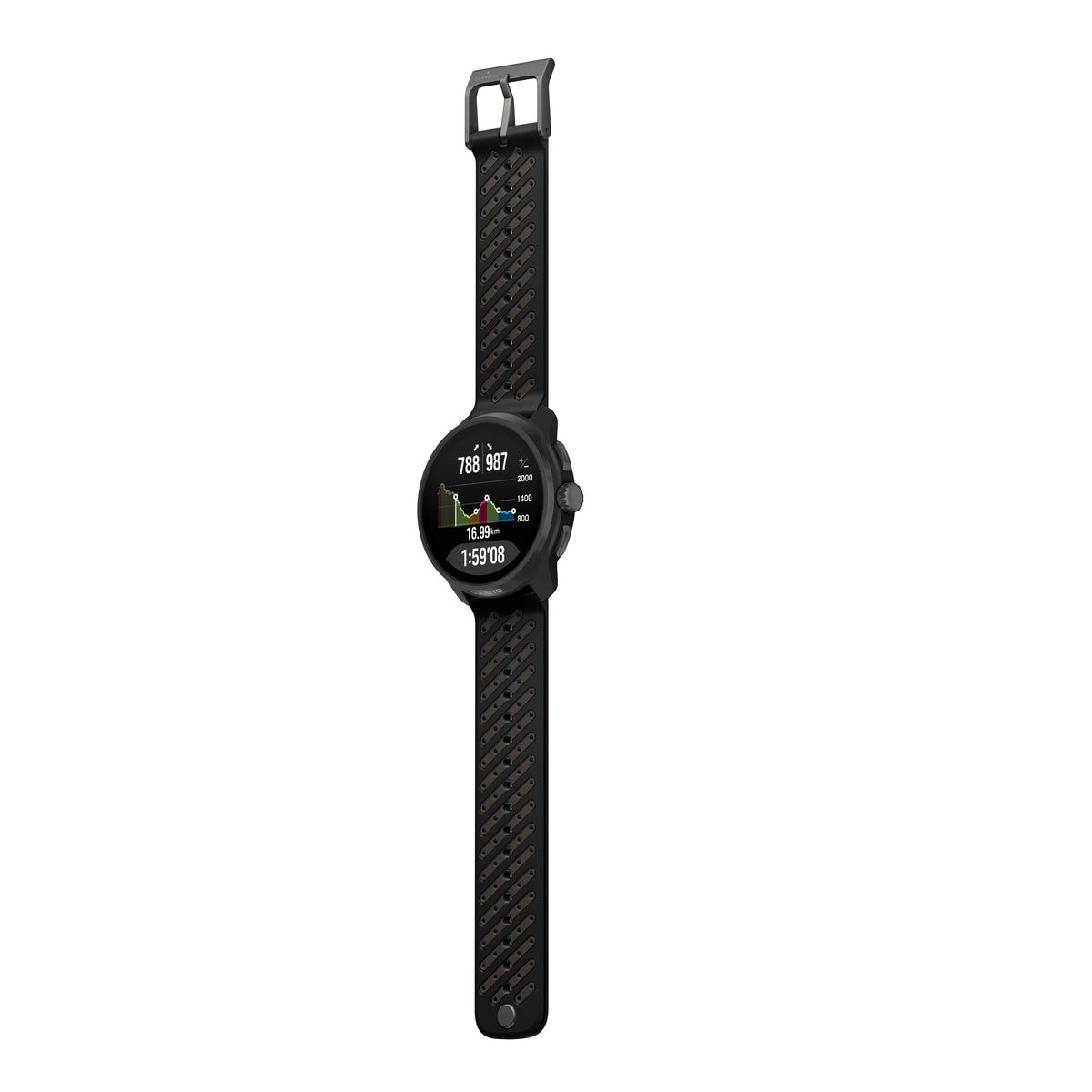 Suunto Race 3S - zegarek sportowy GPS, Titanium Black